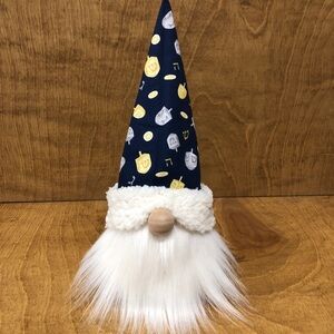 Dreidel Gnome Hanukkah  Jewish Decor Minimalist Gift Spinning Top Game Hebrew